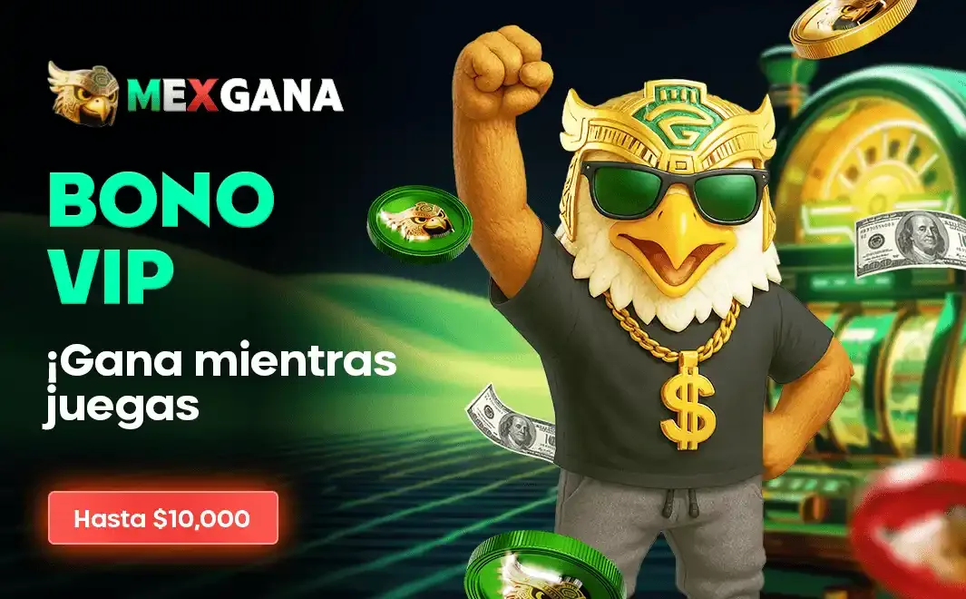 Material de marca; no es una captura de West Town Mascota MexGana en una campaña VIP